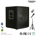 12 Inches Subwoofer Wooden Outdoor Speaker with PA System